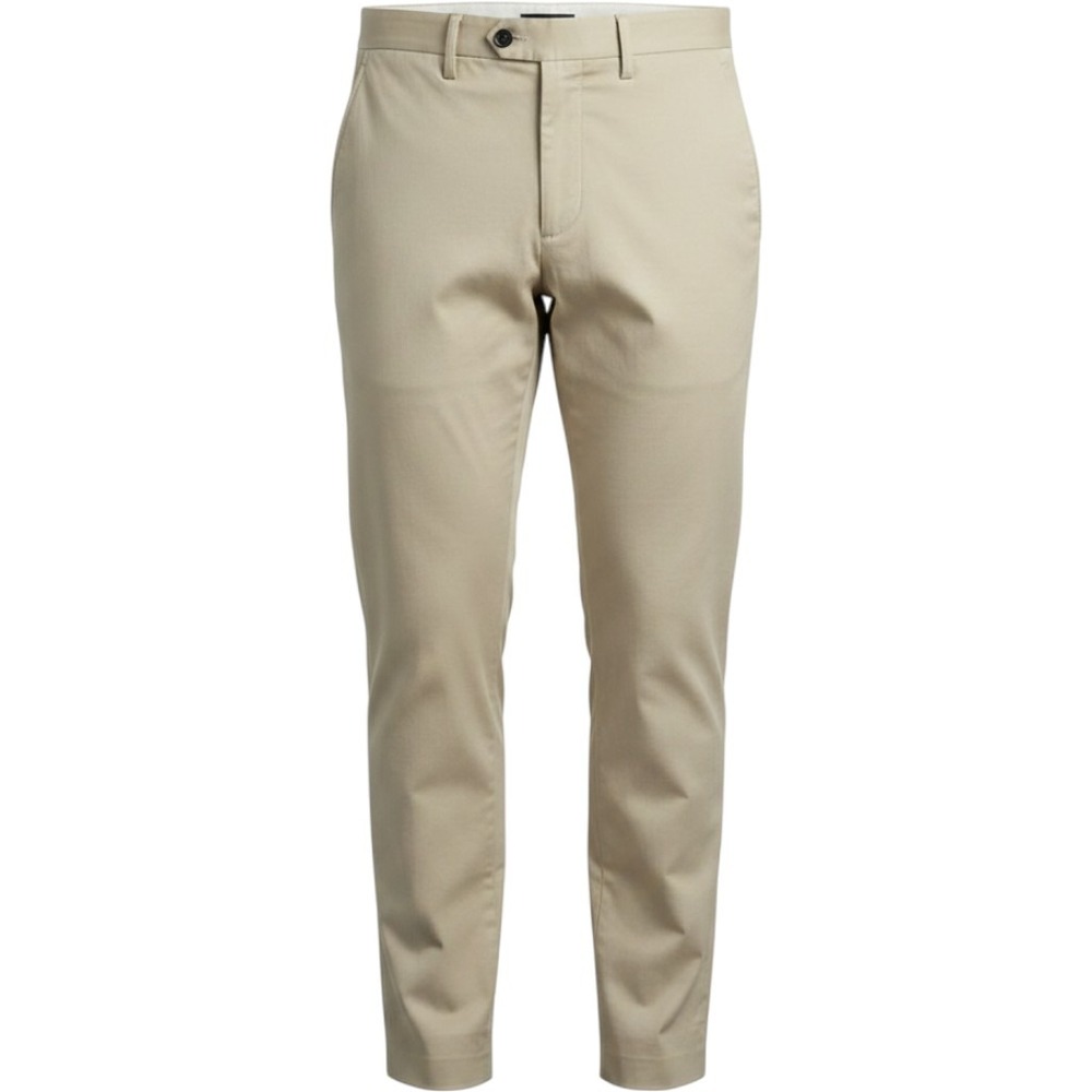 Spier & Mackay Slim Trousers Mens‎ 34 Beige Cotton Spandex Chino Dress Pants
